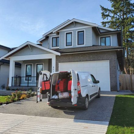 After Construction Deep Cleaning Removal of Drywall Dust White Rock BC Canada