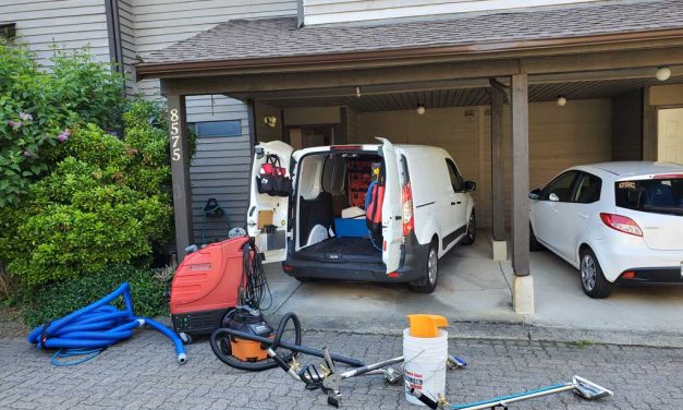 Carpet Cleaning a Townhouse in Burnaby BC Canada Open House Cleaning