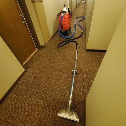 High-rise Common Area Hallways Carpet Cleaning in Coquitlam BC Canada