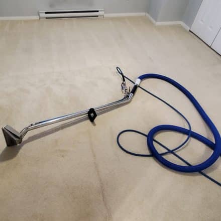 Carpet Cleaning a Townhouse bedrooms hallway and stairs and carpet repair located in Delta BC Canada