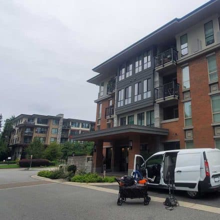 Condo Move Out Carpet Cleaning of Two Bed Room Condo Area Rug Located in Port Coquitlam BC Canada