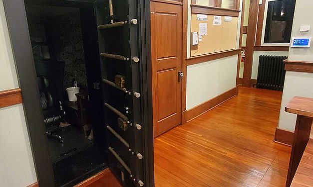 Heritage Bank Hardwood Floor Screen and Recoat Color Correction Cleaning Located in Port Moody BC Canada