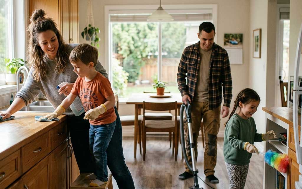 7 Fun Cleaning Games for Kids and Families