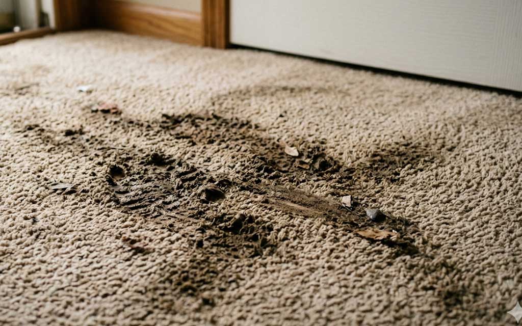 Best Ways to Clean Mud & Dirt From Carpet (Pro Tips for Stain Removal)