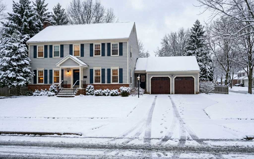 How to Clean a Concrete Driveway in Winter: Complete Snow and Ice Removal Guide