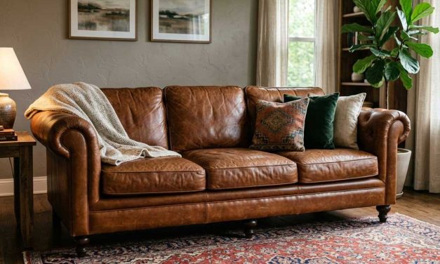 How to Clean a Leather Sofa at Home Safely