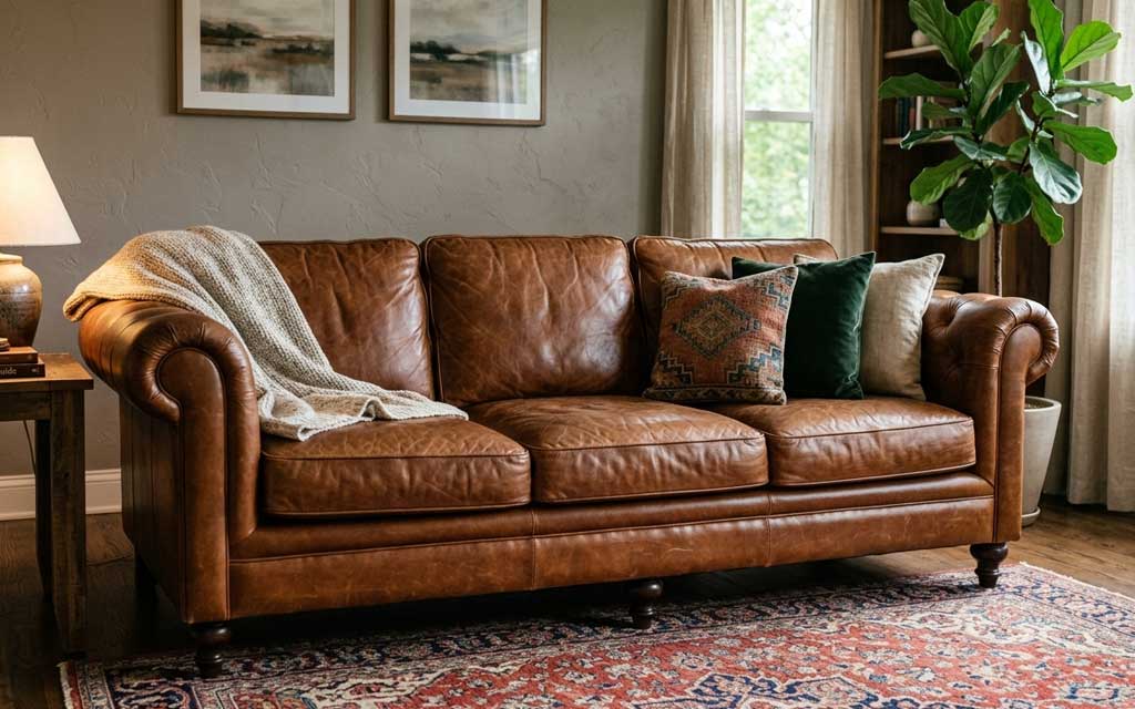 How to Clean a Leather Sofa at Home Safely
