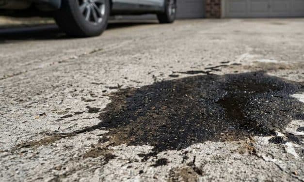 How to Get Oil and Rust Stains Out of Concrete Driveways