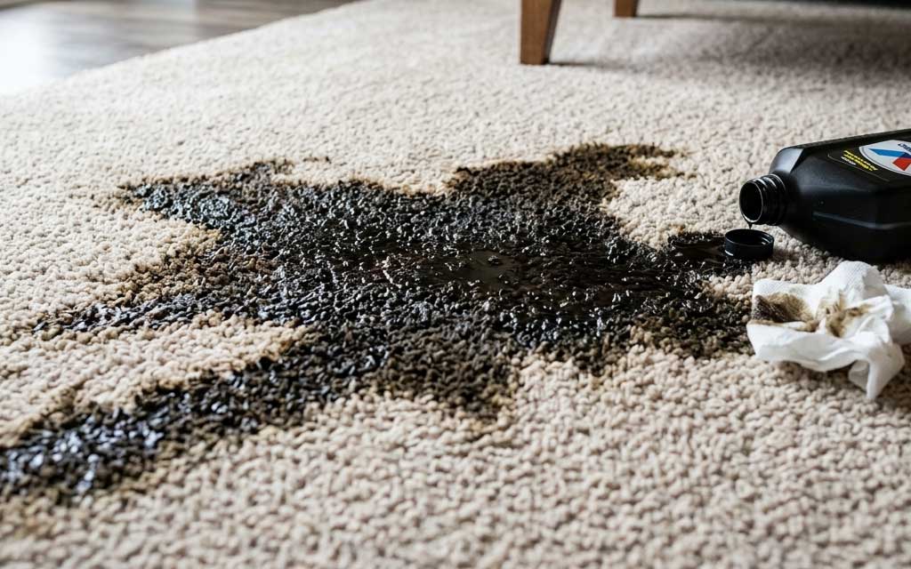 How to Get Oil Stains Out of Carpet: Mobi Cleaning’s DIY Stain Removal Guide