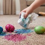 How to Get Red Food Dye and Easter Egg Stains Out of Carpet