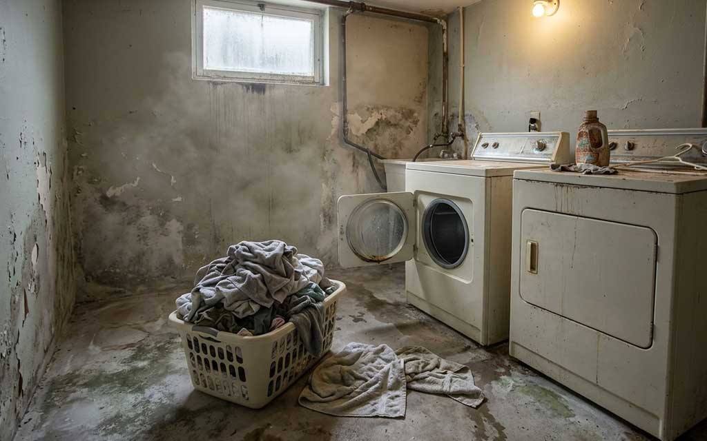 How to Get Rid of a Damp, Moldy Smell in Your House
