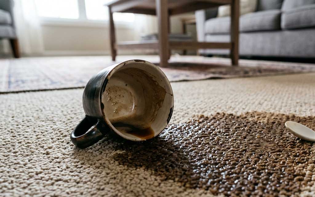 How to Remove Coffee Stains from Couches, Carpet & Upholstery