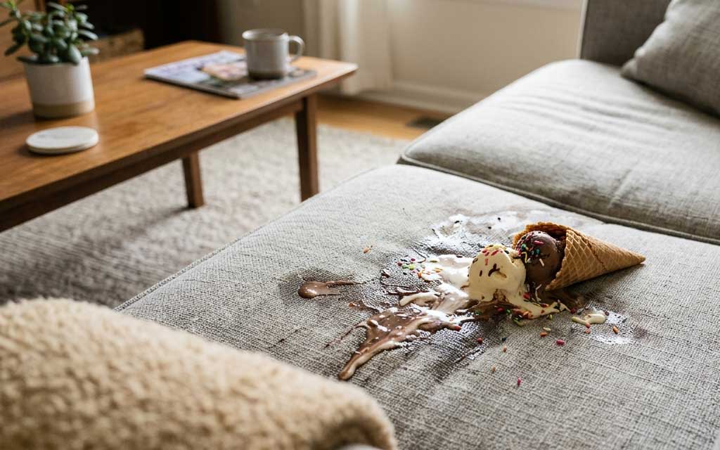 How to Remove Stains and Dye from Upholstery and Couch Fabric