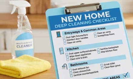 New Home Cleaning Checklist