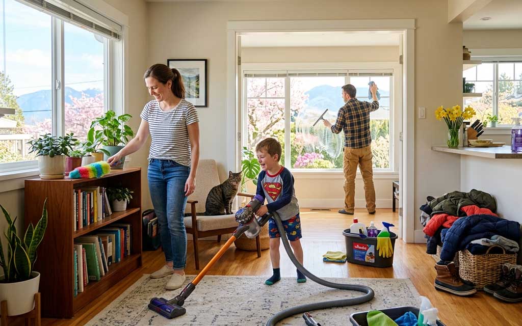 Spring Cleaning Checklist: Refresh Your BC Home From Winter Moisture to Spring Sunshine