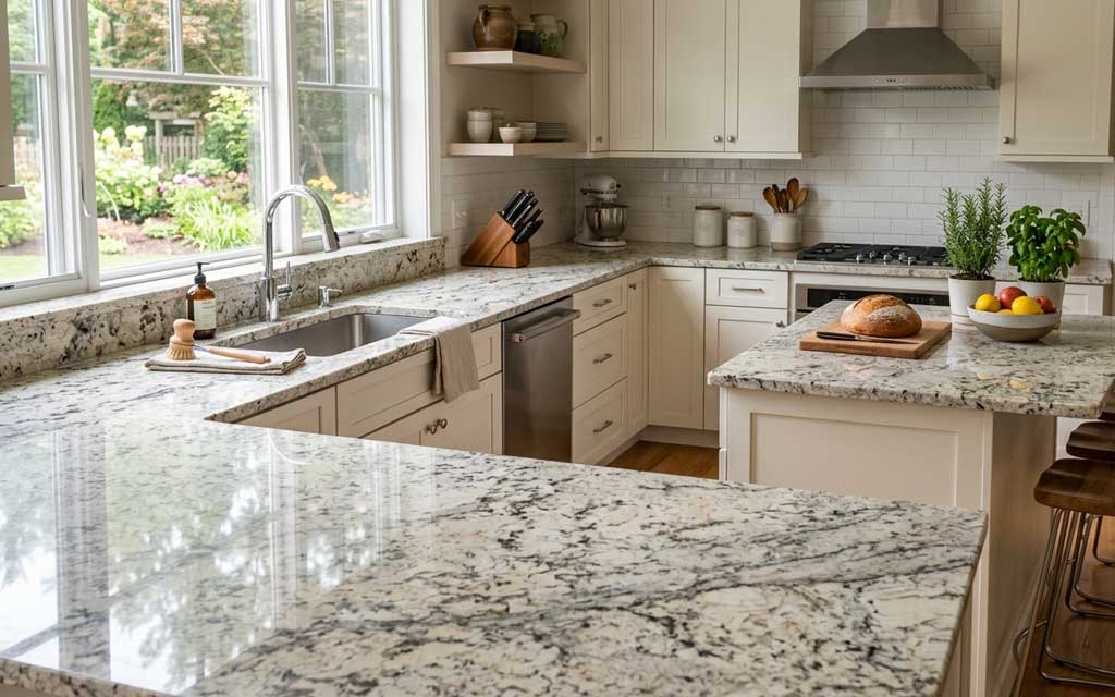 Why You Should Never Use Vinegar on Granite & How to Clean Natural Stone Countertops