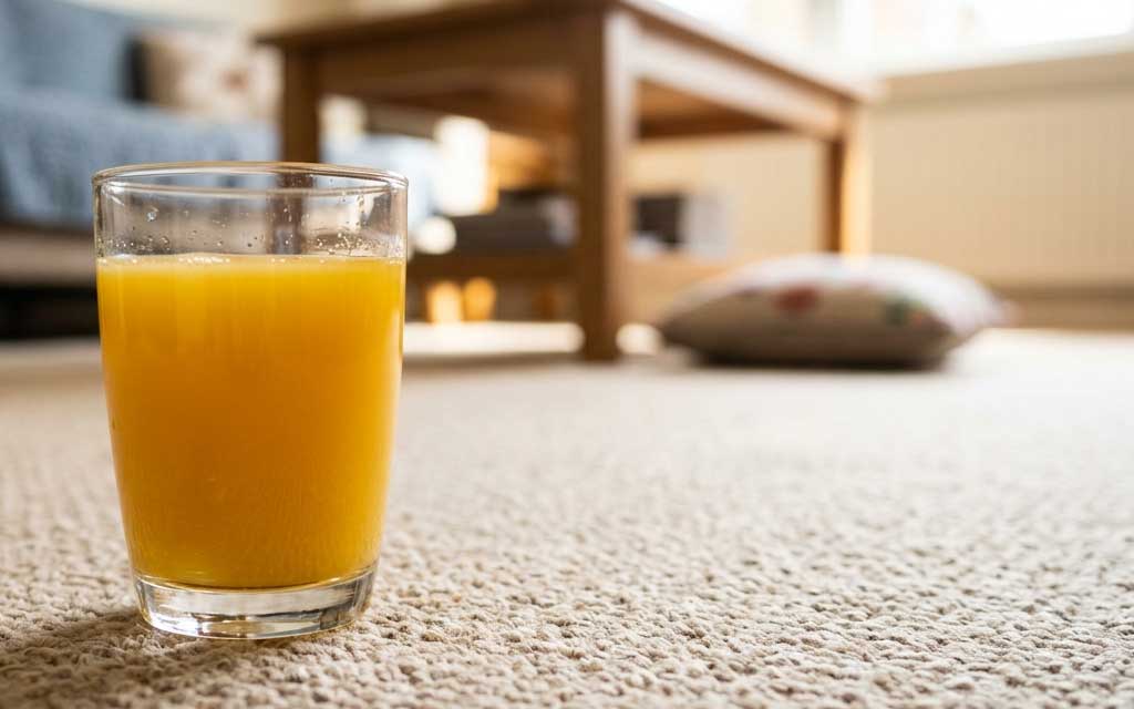 How to Get Juice Stains Out of Carpet: Step-by-Step Guide
