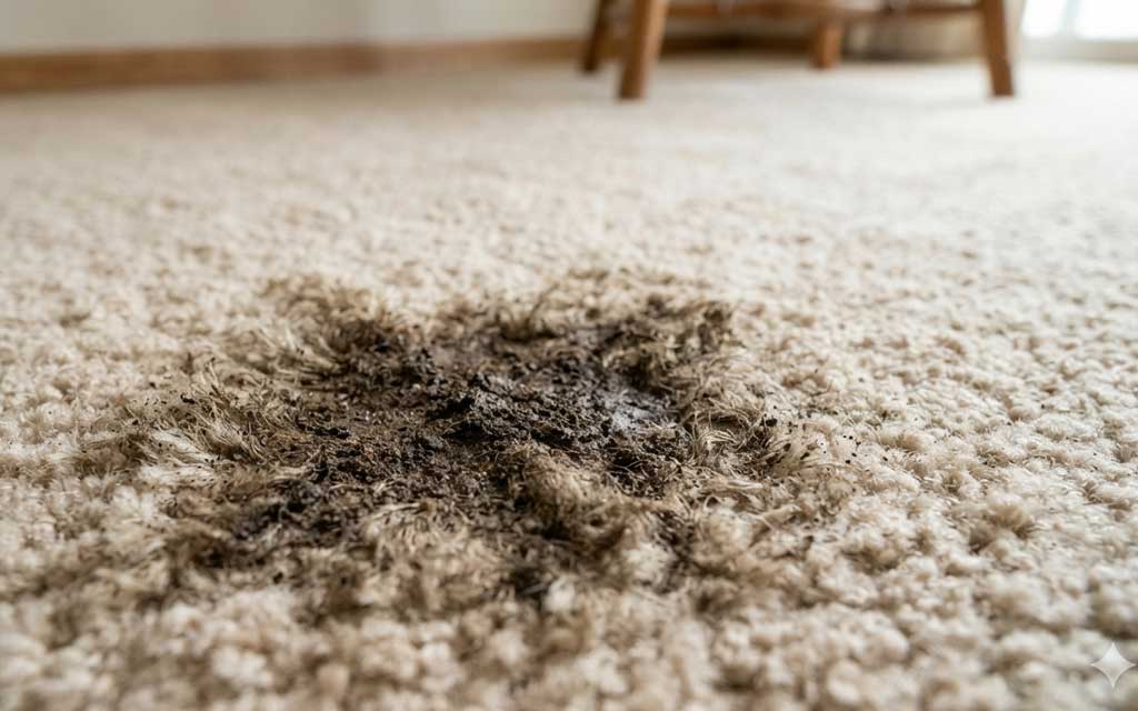 Why is There Reoccurring Carpet Stains