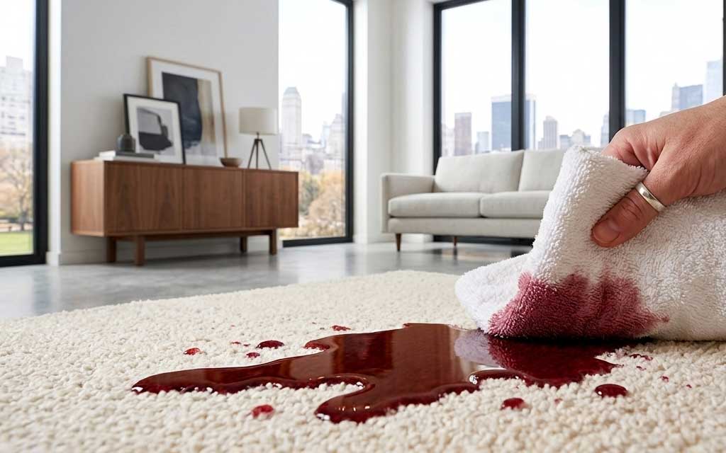 Emergency Red Wine Stain Removal: How to Save Your Carpet