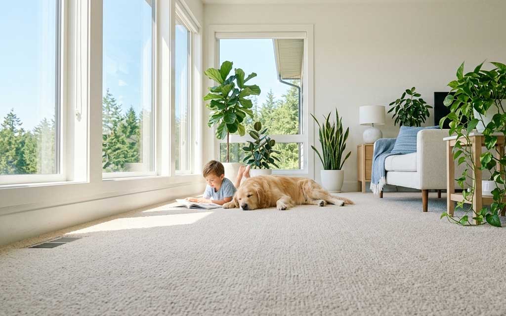 How Professional Carpet Cleaning Improves Indoor Air Quality