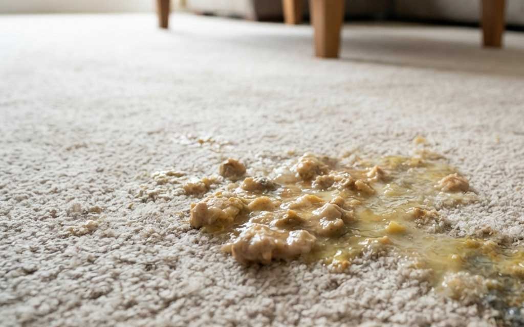 How to Clean Vomit from Carpet: Expert Stain & Odour Removal Guide