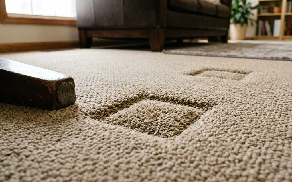 What Causes Carpet Dents