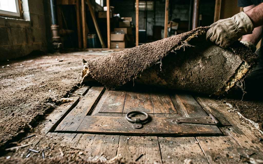 Whats Hiding Under Your Floor Weird Things Found Under Carpets